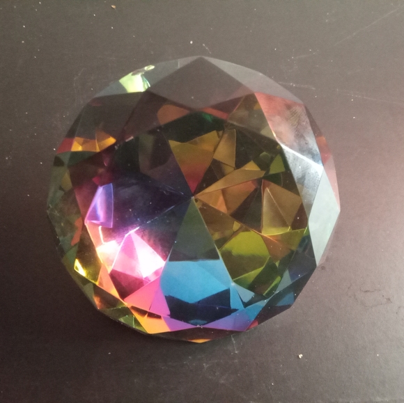 Krakovski from Ashland Decor Multicolor & Multifaceted Rainbow 3.5" Prism - Picture 3 of 5